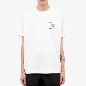 Burberry Box Logo T-shirt, White, XL